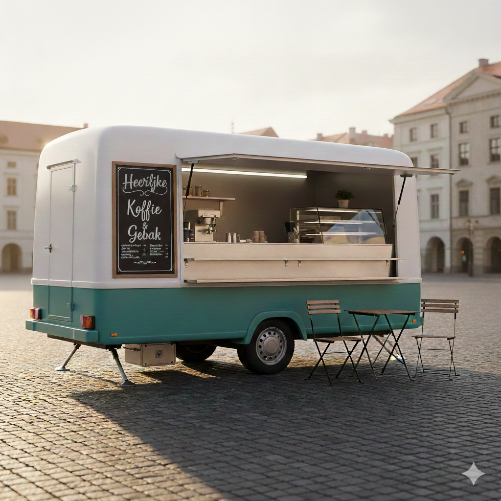 Levelsystemen voor uw mobiele verkoopwagen